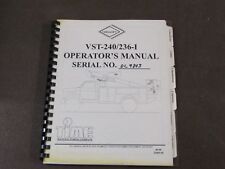 versalift operators manual model sst36ne