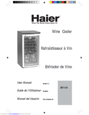 haier wine cooler model bc112g manual