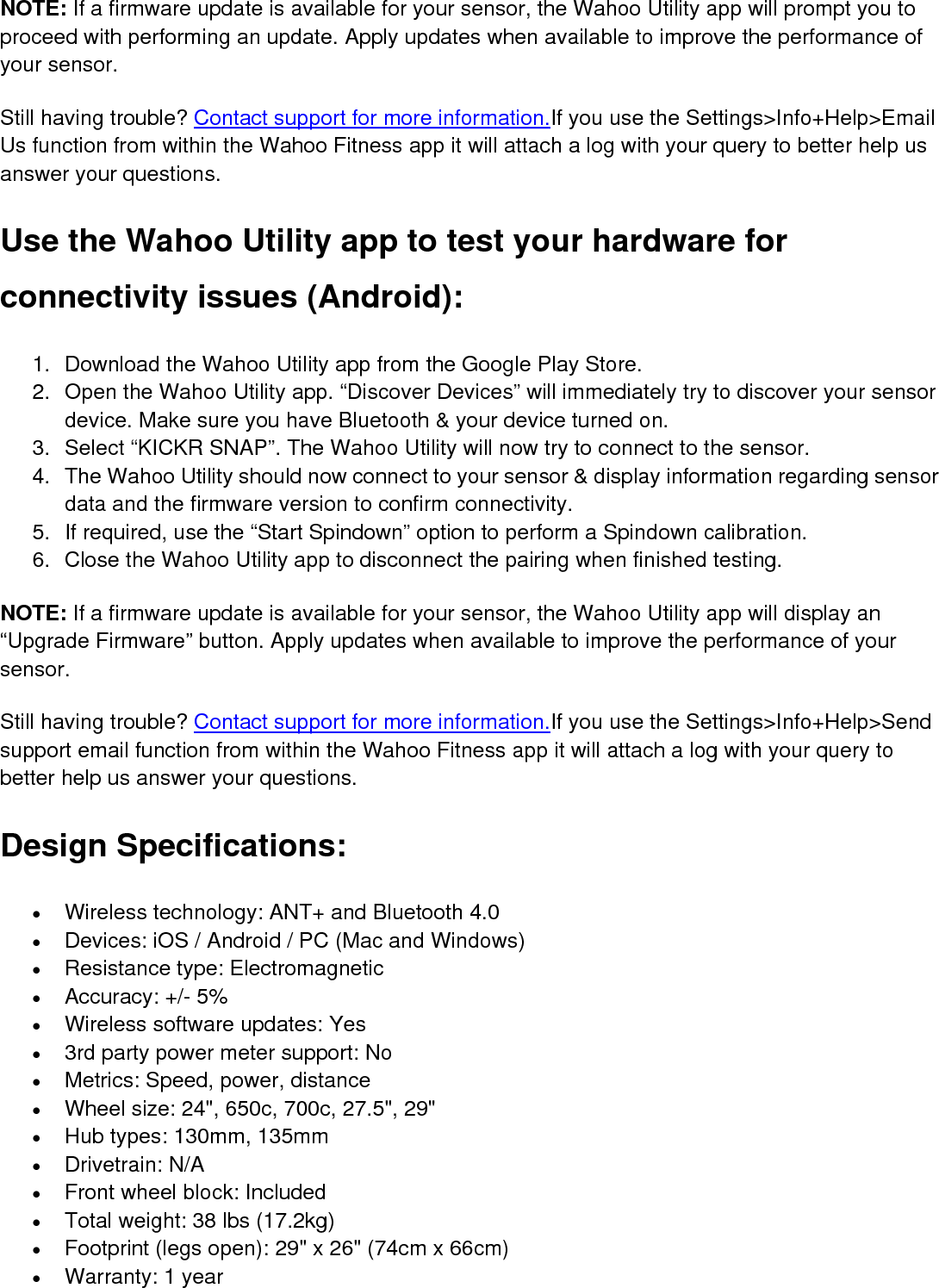 wahoo kickr snap manual pdf