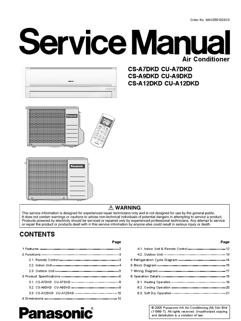air conditioning manual free download