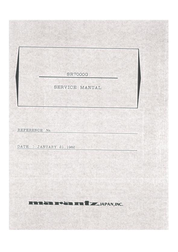 marantz 1150 service manual download