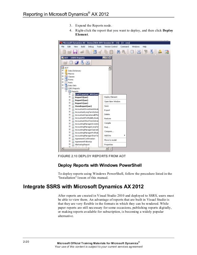 microsoft dynamics ax 2012 manual pdf