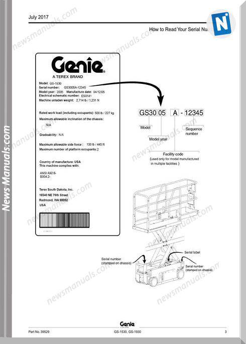genie gs 1930 manual pdf