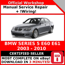 bmw e60 repair manual free download