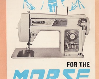 manual for morse sewing machine model mzz