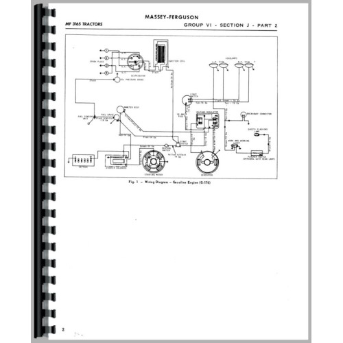 massey ferguson technical manual model 1250