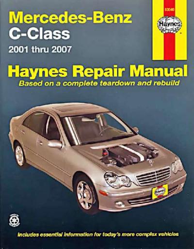 mercedes e320 repair manual pdf