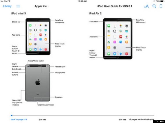 apple ipad mini 3 manual download